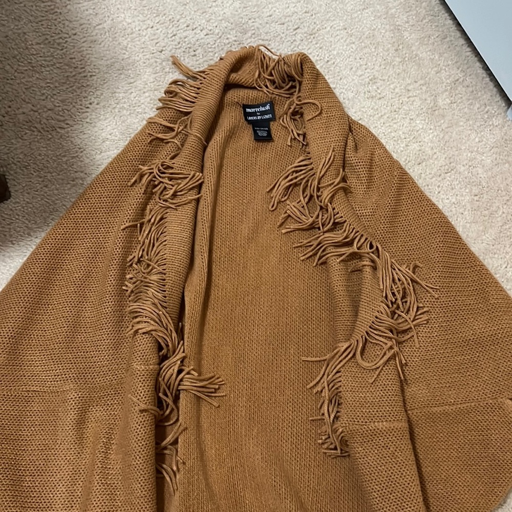 Super soft fringed cardigan